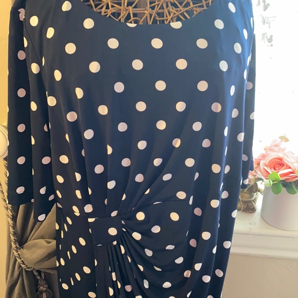 Polka dot Dress by Connected Apparel - Picture 4 of 11